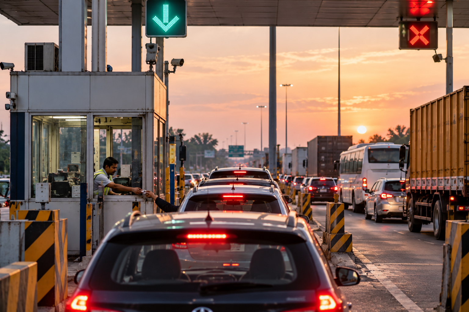 Manual Tolling and Vehicle Processing