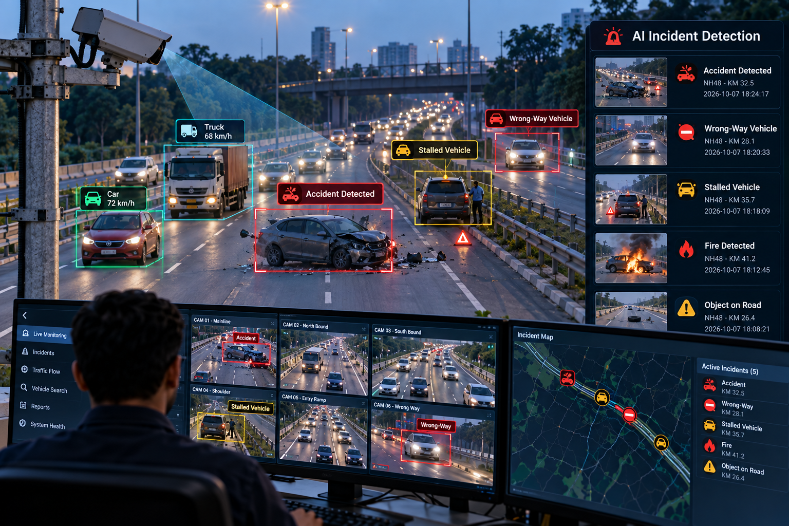 VIDS - Video-Based Incident Detection System