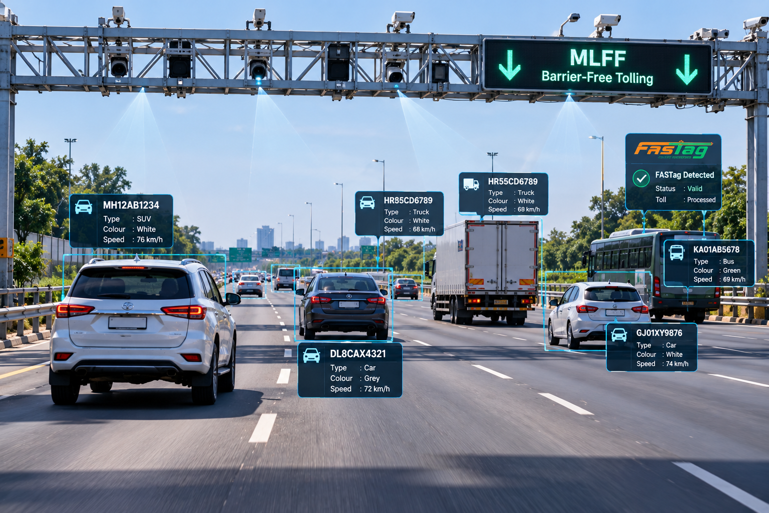 MLFF - Multi-Lane Free Flow